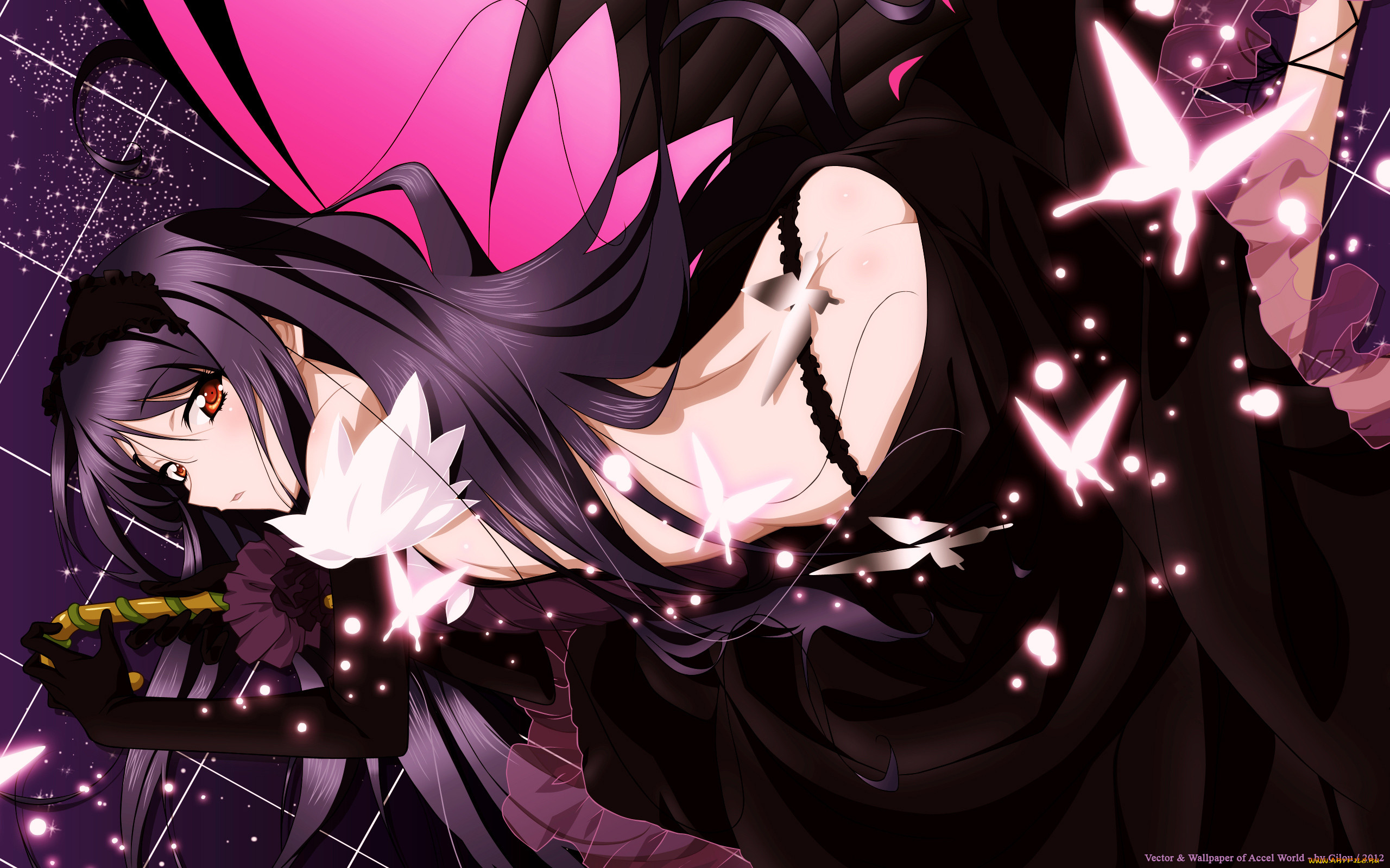 , accel, world, kuroyukihime